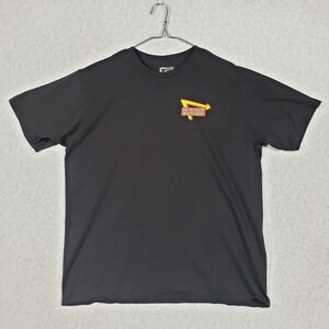 In N Out Burger 75 Years Anniversary Black T Shirt XL Made in USA Iconic Retro